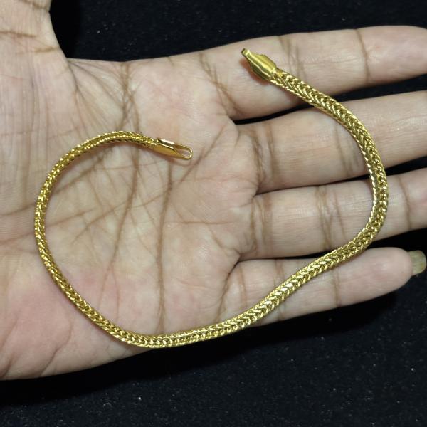 Kanta Neck Chain Gold Finish, Sold by 1 pc, 8.5 inch