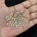 Pearl Chakri Ring Beads| approx 100Pcs in 1 string, sold by 1 string