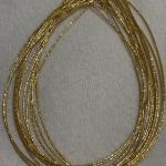 Micro Plated Gold colour Hasli 1.5 mm 18inch