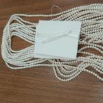 Swarosvki -White shade round Pearl 5mm