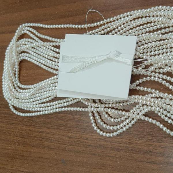 Swarosvki -White shade round Pearl 5mm