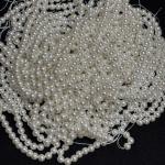 A+ Swarovski Replica  6mm White Shade Round Pearls 6mm